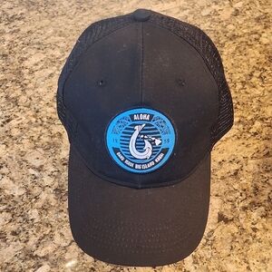 Aloha‎ Black and Blue Trucker Hat